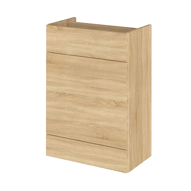 Hudson Reed 600x355mm Natural Oak Full Depth WC Unit 3 Hudson Reed 600x355mm Natural Oak Full Depth WC Unit