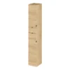 Hudson Reed 300x355mm Tall Natural Oak Full Depth Tower Unit -Duravit Bathroom Shop off362 l
