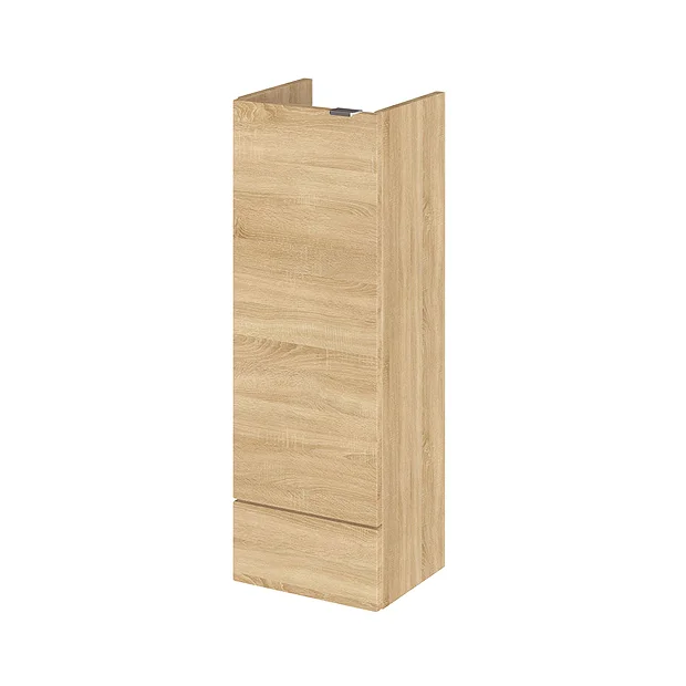 Hudson Reed 300x255mm Natural Oak Compact Base Unit 4 Hudson Reed 300x255mm Natural Oak Compact Base Unit - Image 2
