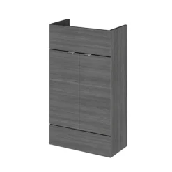 Hudson Reed 500x255mm Grey Avola Compact Vanity Unit -Duravit Bathroom Shop off505n