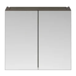 Brooklyn 800mm Grey Avola Bathroom Mirror Cabinet - 2 Door 8 Brooklyn 800mm Grey Avola Bathroom Mirror Cabinet - 2 Door -Duravit Bathroom Shop off519 d2