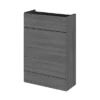 Hudson Reed 600x255mm Grey Avola Compact WC Unit -Duravit Bathroom Shop off547n