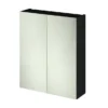 Hudson Reed 600mm Hacienda Black 50/50 Mirror Unit -Duravit Bathroom Shop off617