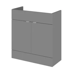 Hudson Reed 800x355mm Gloss Grey Full Depth Vanity Unit 6 Hudson Reed 800x355mm Gloss Grey Full Depth Vanity Unit -Duravit Bathroom Shop off909 l