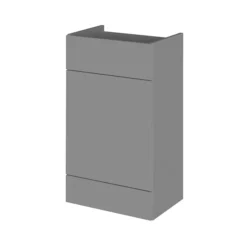 Hudson Reed 500x355mm Gloss Grey Full Depth WC Unit -Duravit Bathroom Shop off946 l