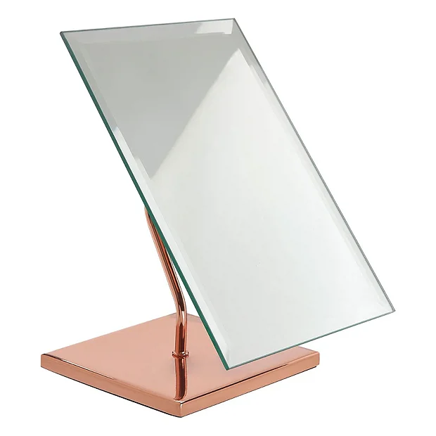 Rose Gold Free Standing Table Mirror 4 Rose Gold Free Standing Table Mirror - Image 2
