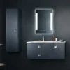 Hudson Reed Sarenna 350mm Wall Hung Tall Unit - Mineral Blue -Duravit Bathroom Shop sar362 d1