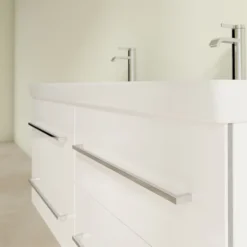 Villeroy & Boch Villeroy And Boch Avento Double Vanity Unit 1180mm - Crystal White -Duravit Bathroom Shop save29b401 d4