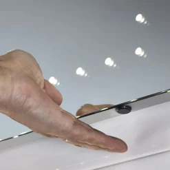 Sensio Skye LED Mirror With Demister Pad -Duravit Bathroom Shop se30516c0 d1