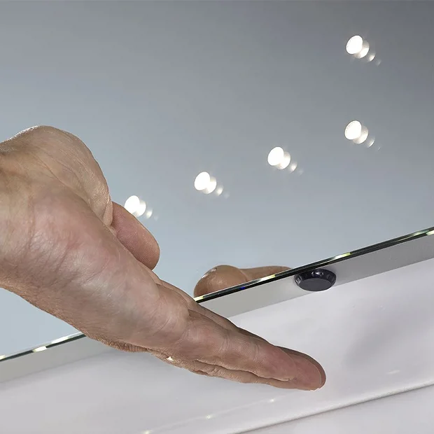 Sensio Bronte 800 X 600mm LED Border Mirror With Demister Pad 6 Sensio Bronte 800 X 600mm LED Border Mirror With Demister Pad - Image 4