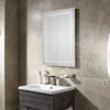 Sensio Bronte 800 X 600mm LED Border Mirror With Demister Pad -Duravit Bathroom Shop se30576c01 d2