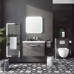 Crosswater Svelte 600 X 600mm Illuminated Mirror 10 Crosswater Svelte 600 X 600mm Illuminated Mirror -Duravit Bathroom Shop se6060 d1