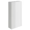 Crosswater - Back To Wall WC Furniture Unit - White Gloss -Duravit Bathroom Shop sp5492wg l