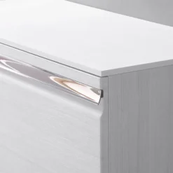 Roper Rhodes Pursuit Wall Hung Countertop Vanity Unit - Gloss White - 1200mm Solid Worktop -Duravit Bathroom Shop ssw6042 1