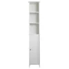 Tongue And Groove Tall Storage Unit - White 1 Tongue And Groove Tall Storage Unit - White -Duravit Bathroom Shop tg108md4