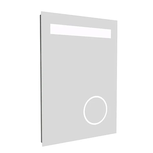 Toronto 500x700mm LED Mirror Incl. Magnifying + Anti-Fog Demist & Shaving Socket 5 Toronto 500x700mm LED Mirror Incl. Magnifying + Anti-Fog Demist & Shaving Socket - Image 3