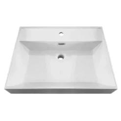 Valencia 600 Gloss White Minimalist Wall Hung Vanity Unit With Chrome Handle -Duravit Bathroom Shop v6wwhch d1