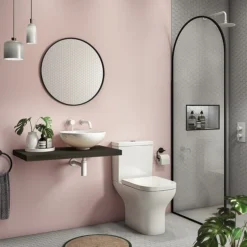 Venice Floating Basin Shelf (Dark Oak - 800mm Wide) -Duravit Bathroom Shop v8dkslf d1