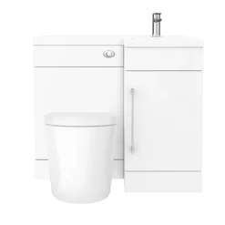 Valencia 900mm Combination Bathroom Suite Unit + Solace Toilet 11 Valencia 900mm Combination Bathroom Suite Unit + Solace Toilet -Duravit Bathroom Shop val900sl d6