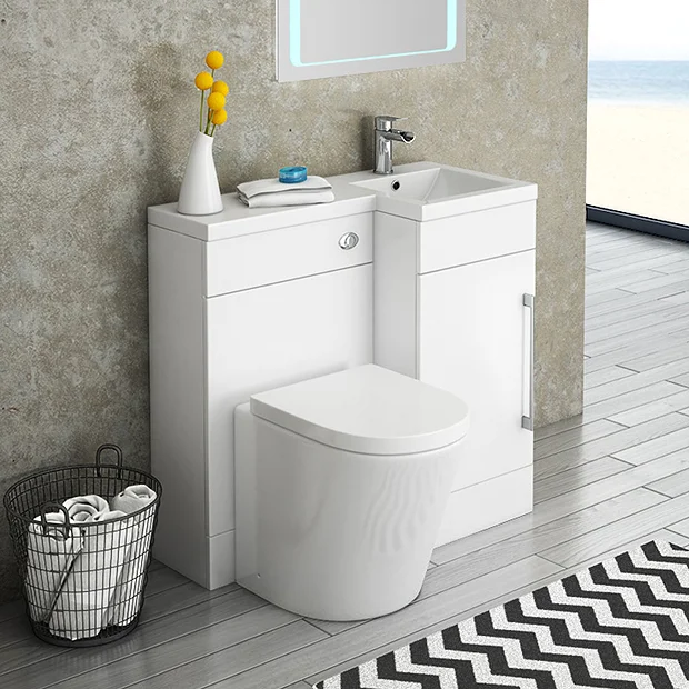 Valencia 900mm Combination Bathroom Suite Unit + Solace Toilet 4 Valencia 900mm Combination Bathroom Suite Unit + Solace Toilet - Image 2