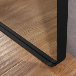 Venice Black Frame 500 X 750mm Rectangular Mirror -Duravit Bathroom Shop venbf5075 d1