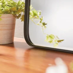 Venice Black Frame 500 X 750mm Rectangular Mirror -Duravit Bathroom Shop venbf5075 d2