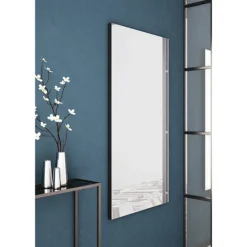 Venice Black Frame 1000 X 700mm Rectangular Mirror -Duravit Bathroom Shop venbf6080 d1 2