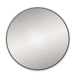 Venice Black 800mm Round Mirror -Duravit Bathroom Shop venr60blk l
