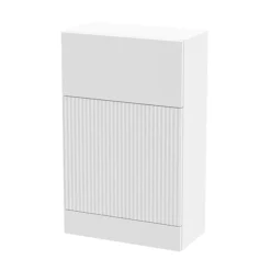 Venice Fluted 500mm White WC Unit