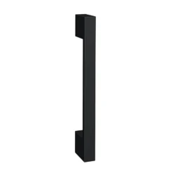 Apollo2 400mm Gloss Grey Tall Wall Hung Unit W. Matt Black Handle -Duravit Bathroom Shop vma460mb d1