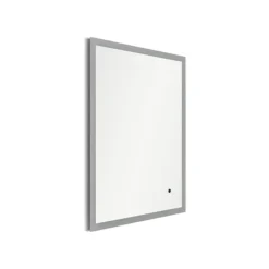 Venice 600 X 800mm Rectangular LED Illuminated Anti-Fog Bathroom Mirror -Duravit Bathroom Shop vn6080mir l