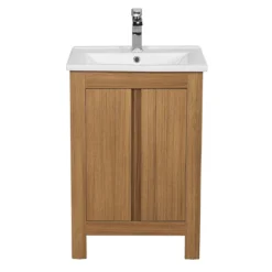 Valencia Naturale Oak Effect Vanity Unit - 550mm Wide -Duravit Bathroom Shop vnat55oak d1