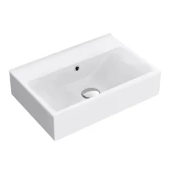 Nova Wall Mounted 0TH Vanity - 450mm Gloss White -Duravit Bathroom Shop vtww4500th n d2