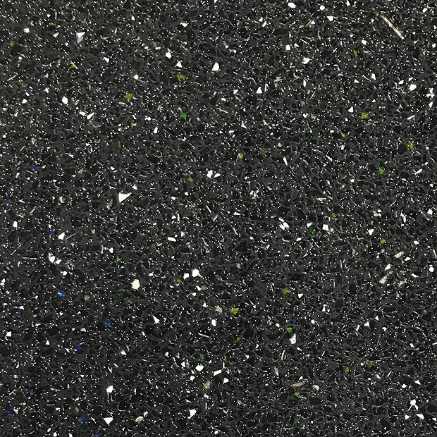 Venice Abstract 600mm Grey Vanity Unit - Wall Hung 2 Drawer Unit With Black Worktop & Chrome Handles 8 Venice Abstract 600mm Grey Vanity Unit - Wall Hung 2 Drawer Unit With Black Worktop & Chrome Handles - Image 6