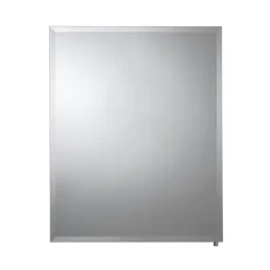 Croydex Winster Single Door Aluminium Mirror Cabinet With FlexiFix -Duravit Bathroom Shop wc101169 d1