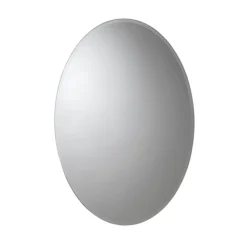 Croydex Orwell Single Door Oval Mirror Cabinet With FlexiFix -Duravit Bathroom Shop wc101569 d2