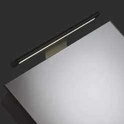 Croydex Madison Hang N Lock Single Door Illuminated Mirror Cabinet With Shaver Socket 700 X 500mm -Duravit Bathroom Shop wc147369e d2n