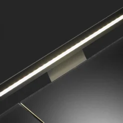 Croydex Hampton Hang N Lock Triple Door Illuminated Mirror Cabinet With Shaver Socket 700 X 900mm -Duravit Bathroom Shop wc147469eai1