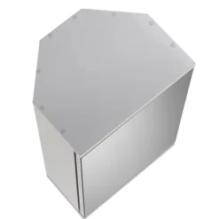 Croydex Simplicity Single Door Corner Cabinet -Duravit Bathroom Shop wc257222ai1