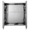 Croydex Avon Double Door Stainless Steel Mirror Cabinet 1 Croydex Avon Double Door Stainless Steel Mirror Cabinet -Duravit Bathroom Shop wc866105 d3
