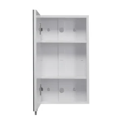 Croydex Dawley White Steel Single Door Mirror Cabinet With FlexiFix 9 Croydex Dawley White Steel Single Door Mirror Cabinet With FlexiFix -Duravit Bathroom Shop wc930022 d1