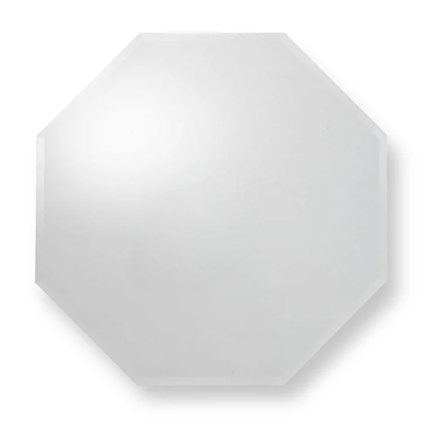 Croydex Favo Octagonal Mirrored Door Cabinet With Bevelled Edging 5 Croydex Favo Octagonal Mirrored Door Cabinet With Bevelled Edging - Image 3