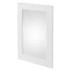 Chatsworth Mirror (600 X 400mm - White) -Duravit Bathroom Shop whdanmir d1
