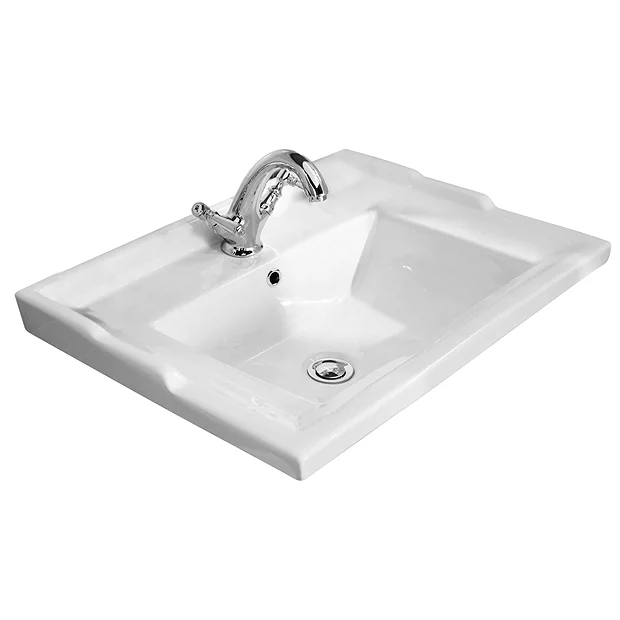 York Traditional Grey Bathroom Basin Unit (620 X 470mm) 5 York Traditional Grey Bathroom Basin Unit (620 X 470mm) - Image 3