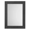 York 800 X 600mm Traditional Dark Grey Mirror -Duravit Bathroom Shop y86dg l