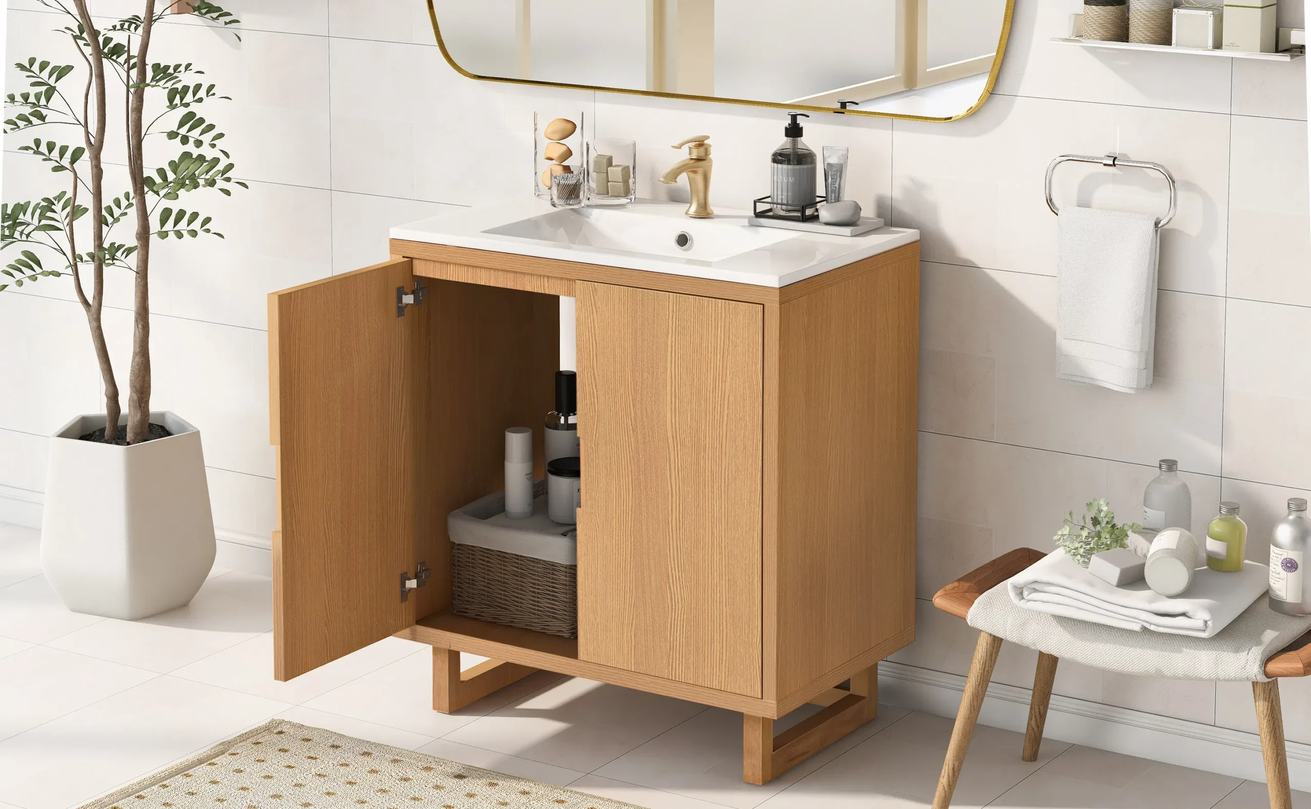 Front Page -Duravit Bathroom Shop 30 bathroom vanity set with sink combo cabinet bathroom storage cabinet solid wood frame scaled